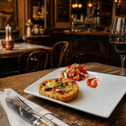 Le même plat, ambiance rustique chaleureux